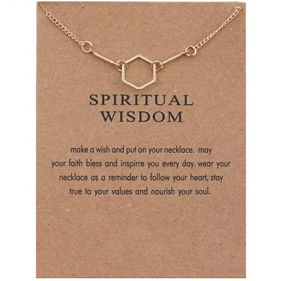 NWT Spiritual Wisdom Necklace - Picture 1 of 3